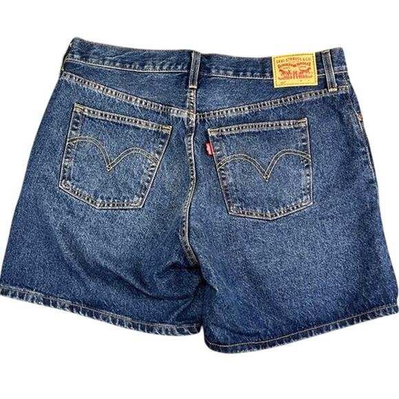 Men's Levis 501 Button fly shorts size 34 excellent condition - Picture 2 of 9